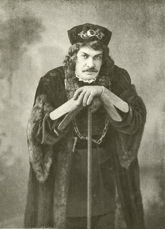Sr. Arthur Bourchier como Jaques (gravura) de English Photographer