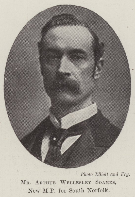 Sr. Arthur Wellesley Soames, novo deputado para South Norfolk de English Photographer