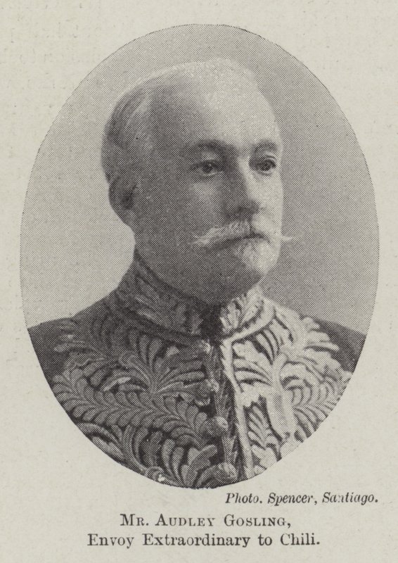 Sr. Audley Gosling, Enviado Extraordinário ao Chile de English Photographer