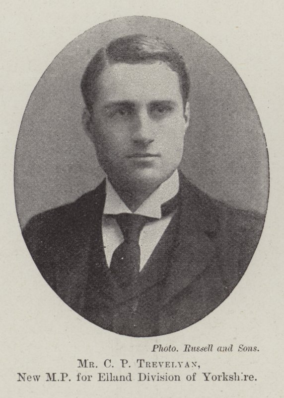 Sr. CP Trevelyan, novo deputado da Elland Division of Yorkshire de English Photographer