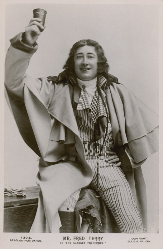 Sr. Fred Terry, em The Scarlett Pimpernell de English Photographer