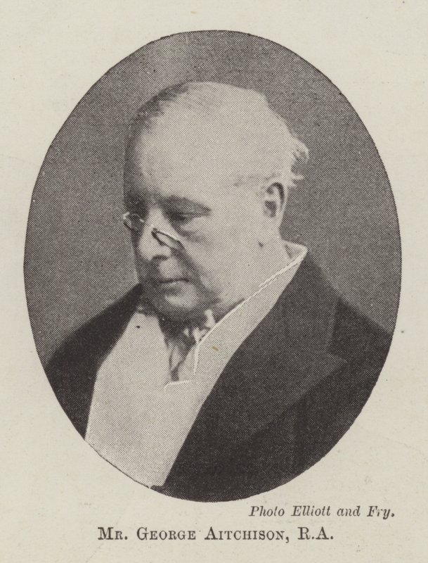 Sr. George Aitchison, RA de English Photographer