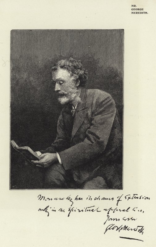 Mr George Meredith de English Photographer