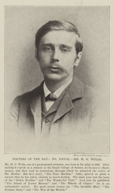 Sr. HG Wells de English Photographer