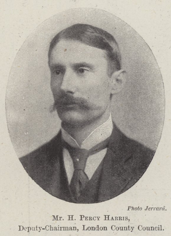 Sr. H Percy Harris, Vice-Presidente do Conselho do Condado de Londres de English Photographer