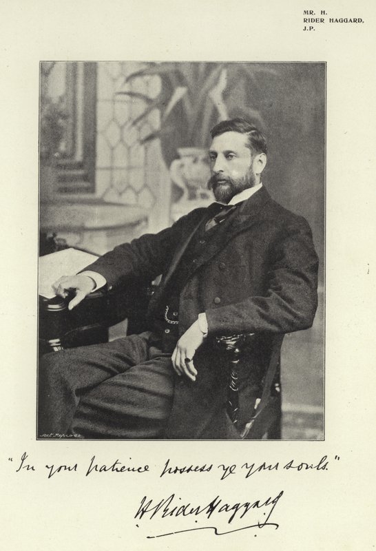 Sr. H Rider Haggard, JP de English Photographer
