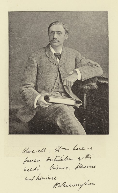 Sr. HW Massingham, editor da Star de English Photographer