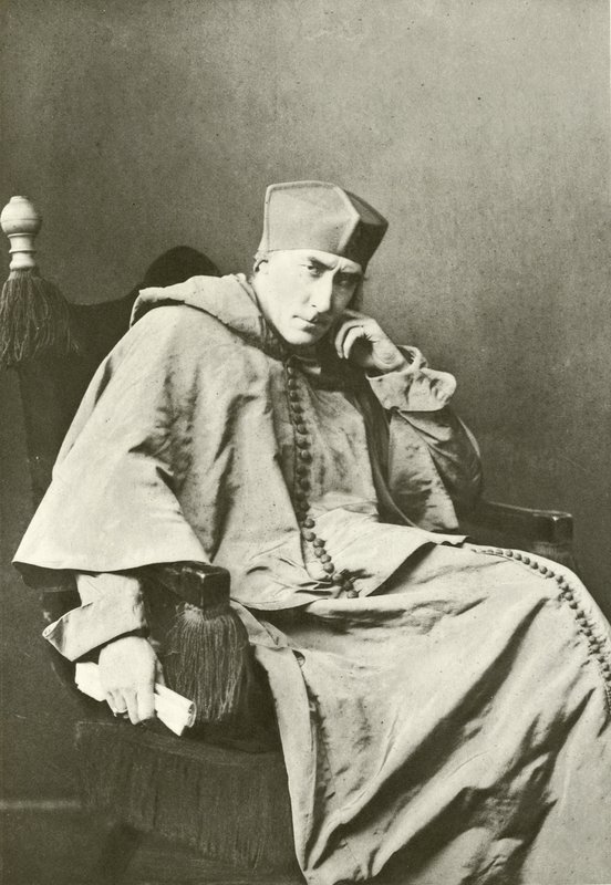 Sr. Henry Irving como o cardeal Wolsey (gravura) de English Photographer