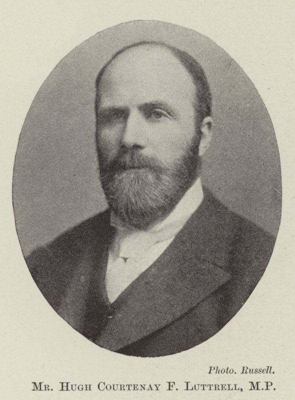 Sr. Hugh Courtenay F Luttrell, deputado de English Photographer