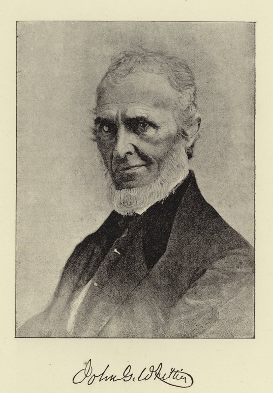 Sr. John G Whittier, o Quaker Poeta da América de English Photographer