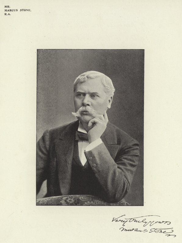 Sr. Marcus Stone, RA de English Photographer