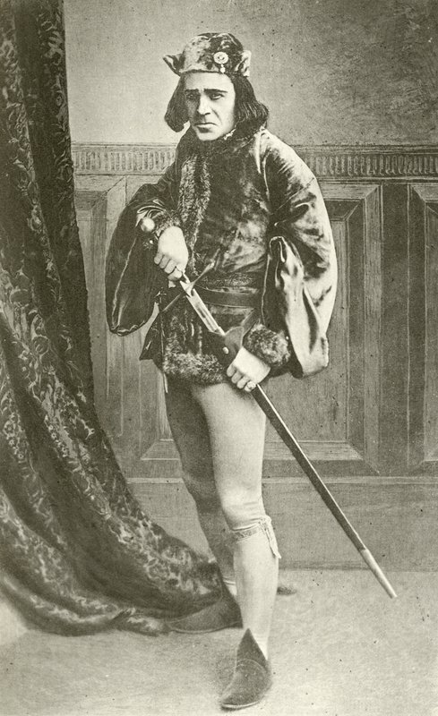 Sr. Richard Mansfield como Richard III (gravura) de English Photographer