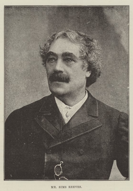 Mr Sims Reeves de English Photographer