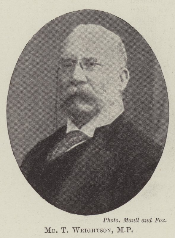 Sr. T Wrightson, MP de English Photographer