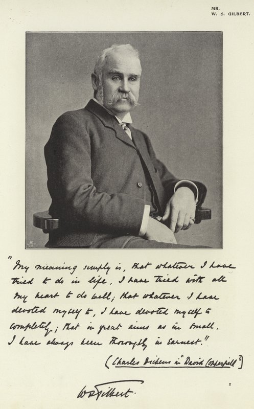 Sr. WS Gilbert de English Photographer