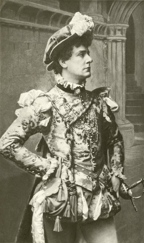 Sr. William Terrisi como Claudius (rotogravura) de English Photographer
