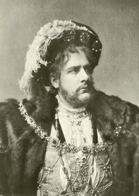 Sr. William Terrisi como Henry 8 (rotogravura) de English Photographer