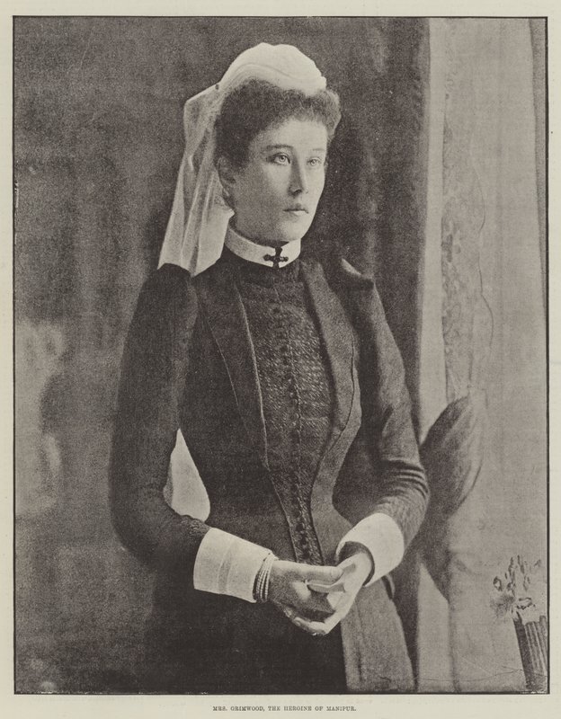 Sra. Grimwood, a heroína de Manipur de English Photographer