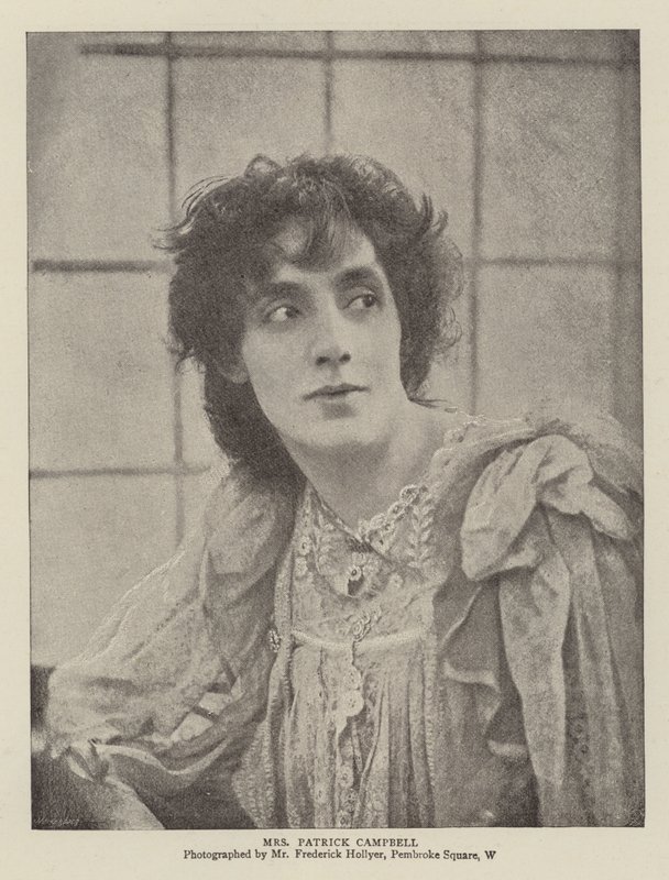 Mrs Patrick Campbell de English Photographer
