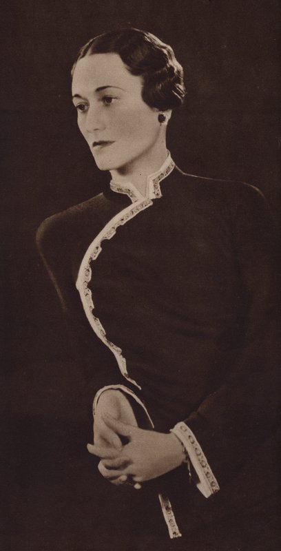 Sra. Simpson, futura Duquesa de Windsor (foto a p/b) de English Photographer