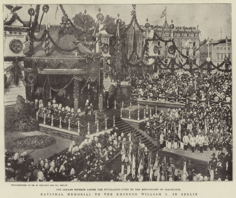 Memorial Nacional ao Imperador William I em Berlim de English Photographer