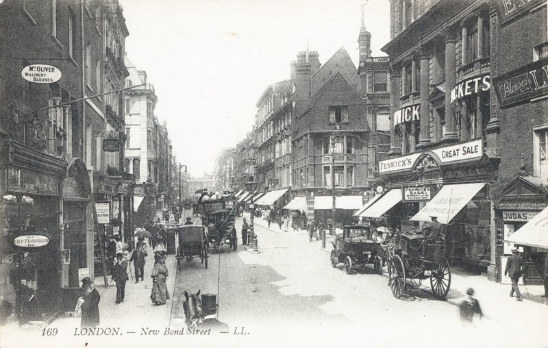 Nova Bond Street no West End de English Photographer