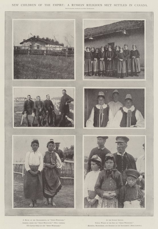 Novos Filhos do Império, uma Seita Religiosa Russa estabelecida no Canadá de English Photographer
