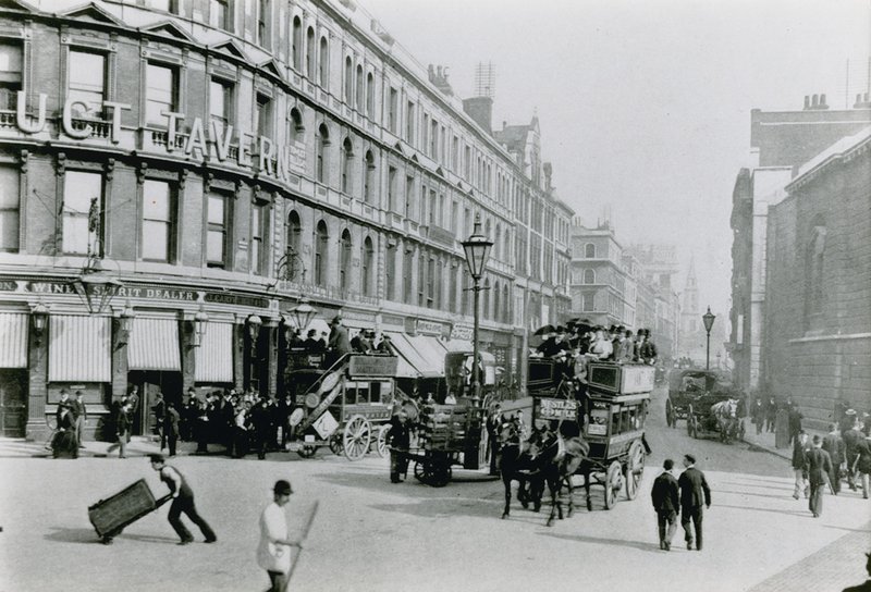 Newgate Street, Londres de English Photographer