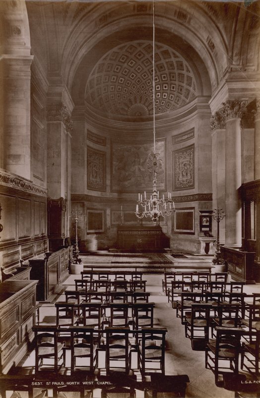 Capela do noroeste em St Pauls Cathedral de English Photographer