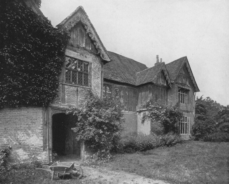 Ockwells Manor (foto a p/b) de English Photographer