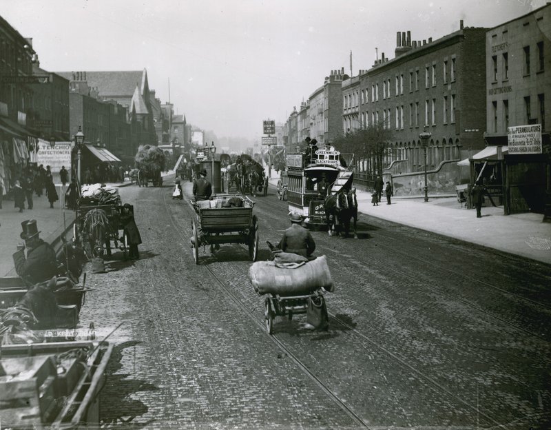 Old Kent Road, em Londres de English Photographer