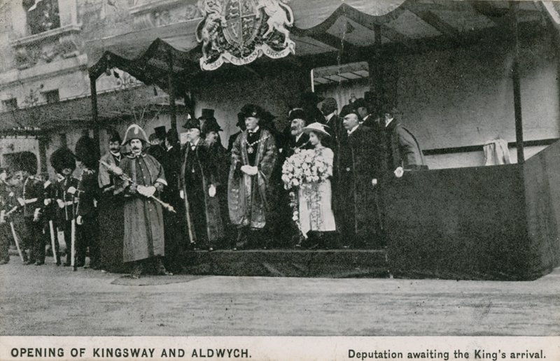 Abertura de Kingsway e Aldwych de English Photographer