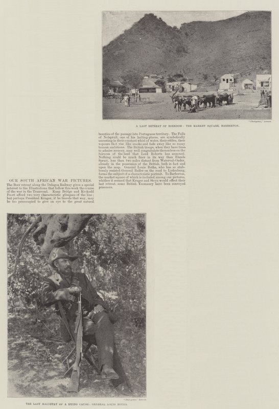 Fotos de Guerra da África do Sul de English Photographer
