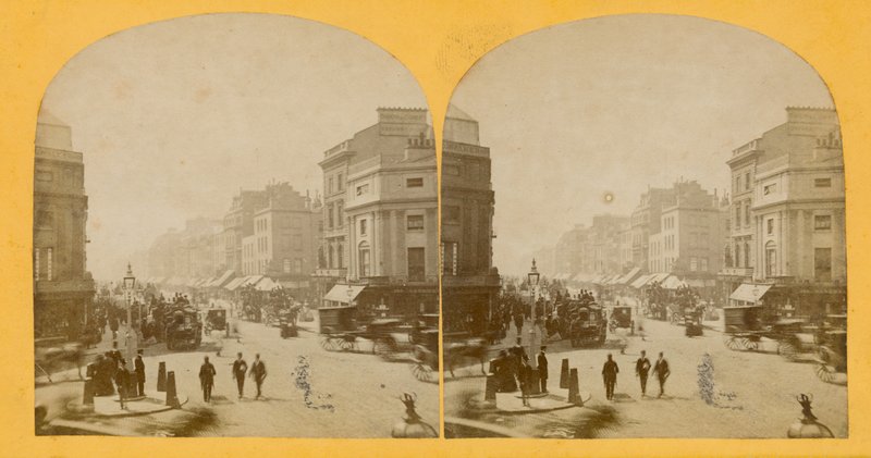 Oxford Street, Regent Circus, Londres de English Photographer
