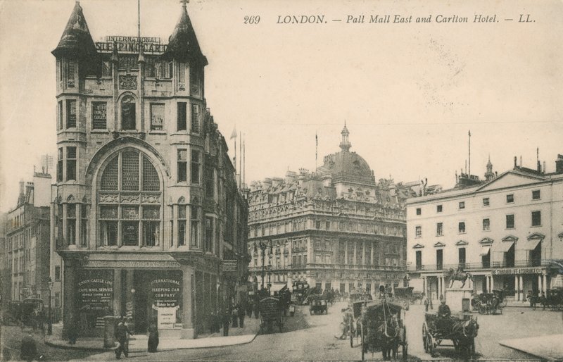 Pall Mall East e Carlton Hotel de English Photographer