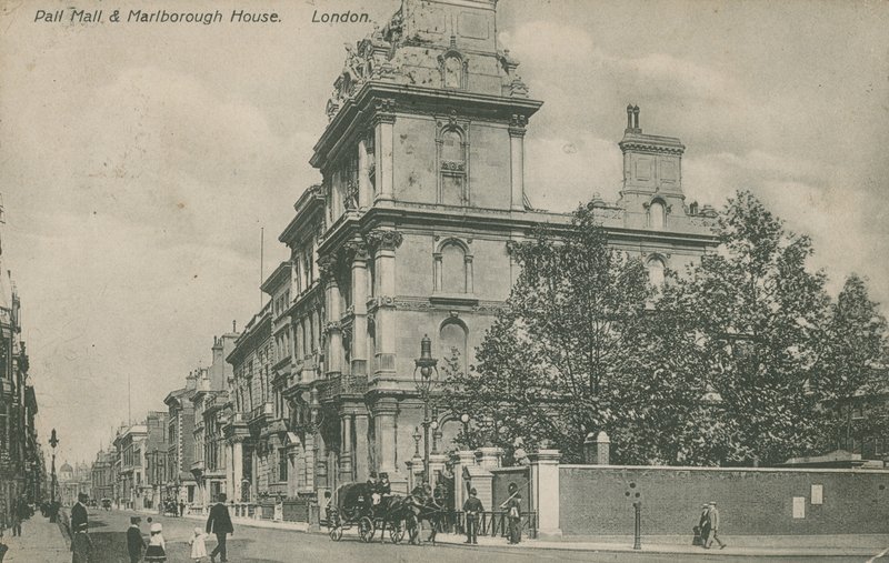Pall Mall e Marlborough House de English Photographer
