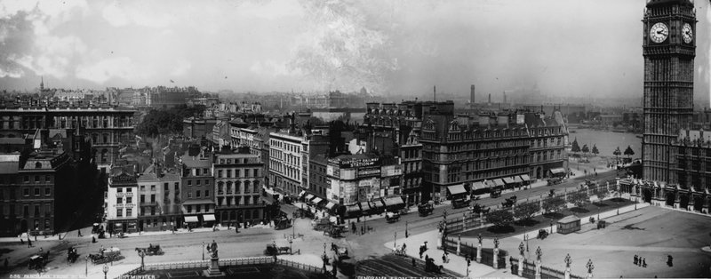Panorama de St Margarets, Westminster, Londres de English Photographer