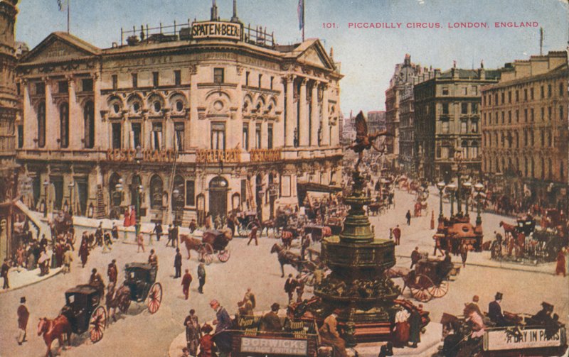 Piccadilly Circus, Londres de English Photographer