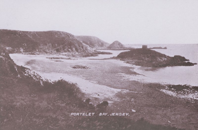 Portelet Bay, Jersey (foto a p/b) de English Photographer