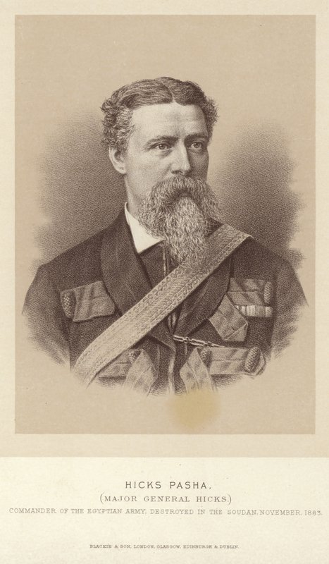 Retrato do Coronel William Hicks de English Photographer