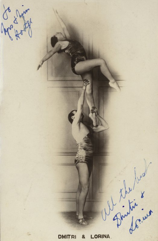 Retrato de Dmitri e Lorina de English Photographer