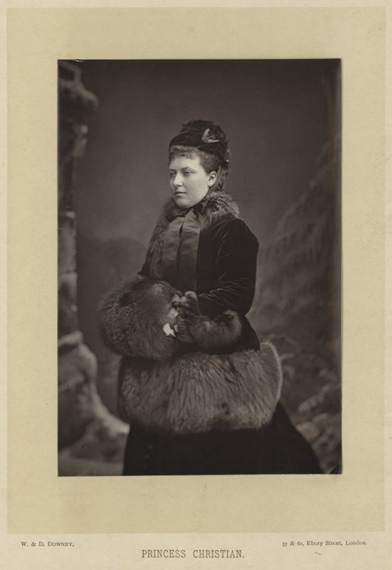 Retrato da princesa Helena de English Photographer