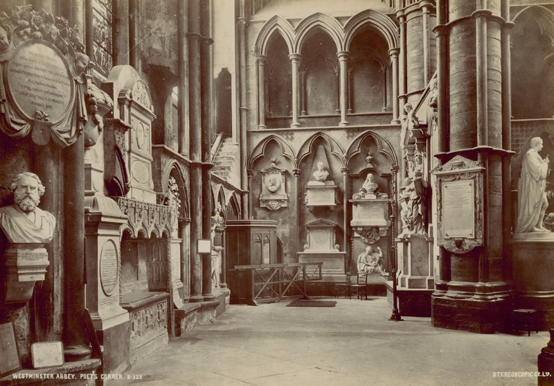 Postal da Abadia de Westminster de English Photographer