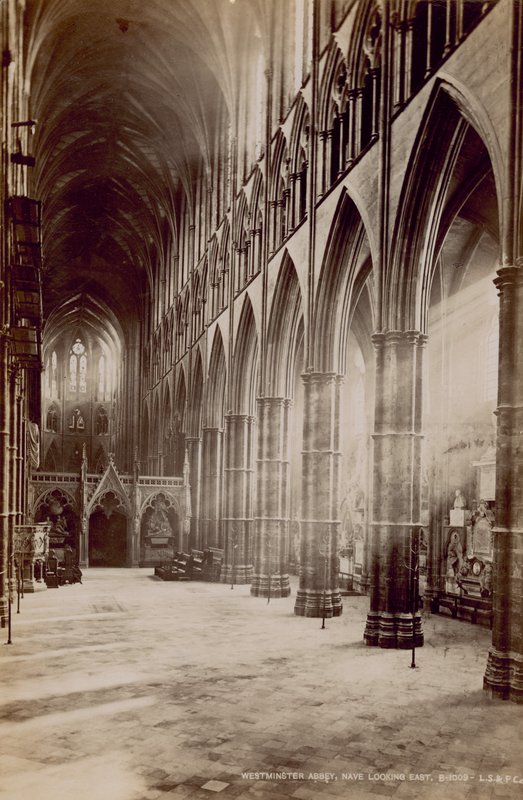 Postal da Abadia de Westminster de English Photographer