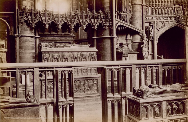 Postal da Abadia de Westminster de English Photographer