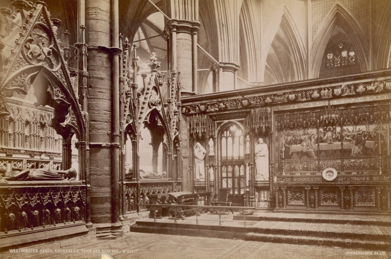 Postal da Abadia de Westminster de English Photographer