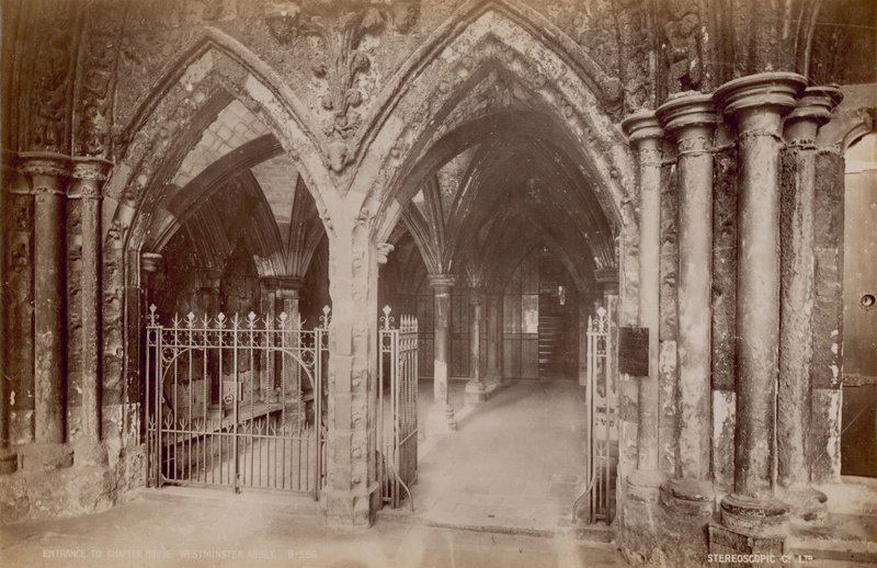 Postal da Abadia de Westminster de English Photographer