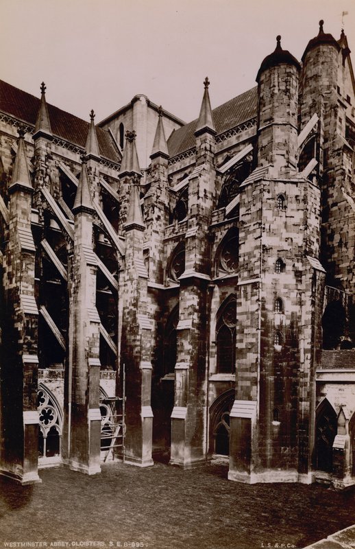 Postal da Abadia de Westminster de English Photographer