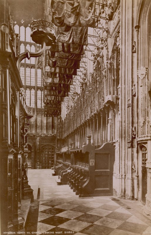Postal da Abadia de Westminster de English Photographer