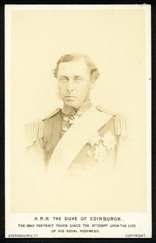 Príncipe Alfred, duque de Edimburgo de English Photographer